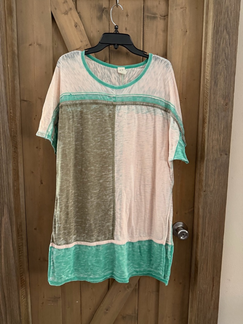 We The Free Free People
Burnout Color Block Oversized
Tunic / Cover Up Size S